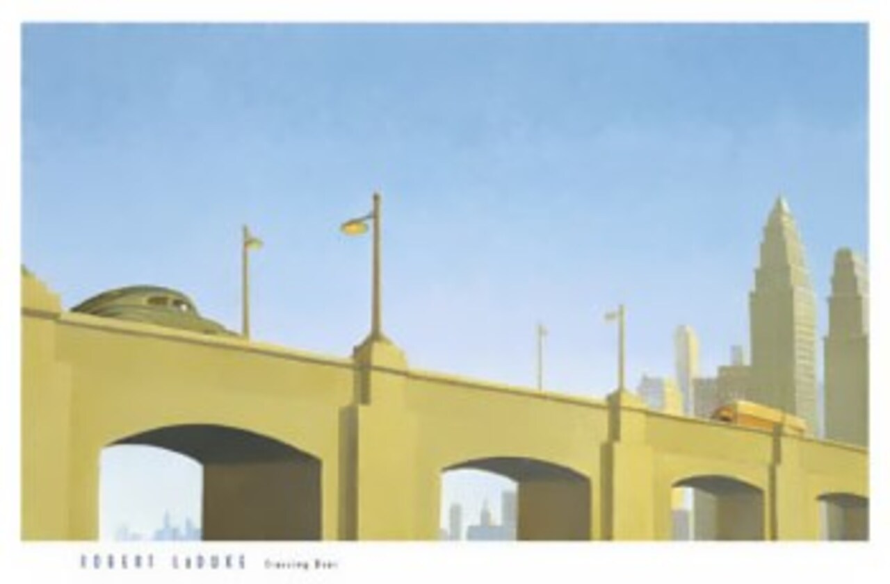 Crossing Over by Robert LaDuke Wall Art Décor 25 x 37 Art Print